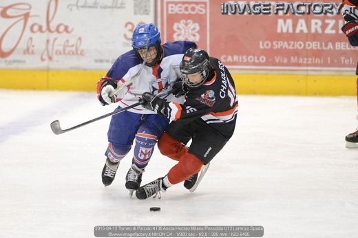 2015-04-12 Torneo di Pinzolo 4136 Aosta-Hockey Milano Rossoblu U12 Lorenzo Spada
